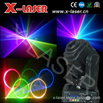 1200mw Red&Green&Blue Moving-Head Animation Laser